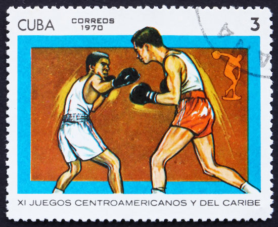 Boxing in Old Havana